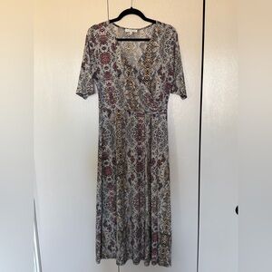 Chaus New York snakeskin elegant dress